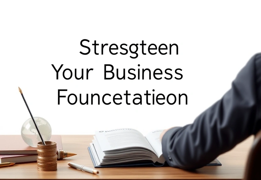 Representação visual: How to Strengthen Your Business Financial Foundation
