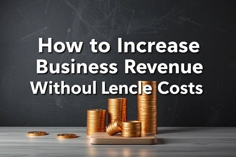 Conceitos visuais relacionados a How to Increase Business Revenue Without Increasing Costs
