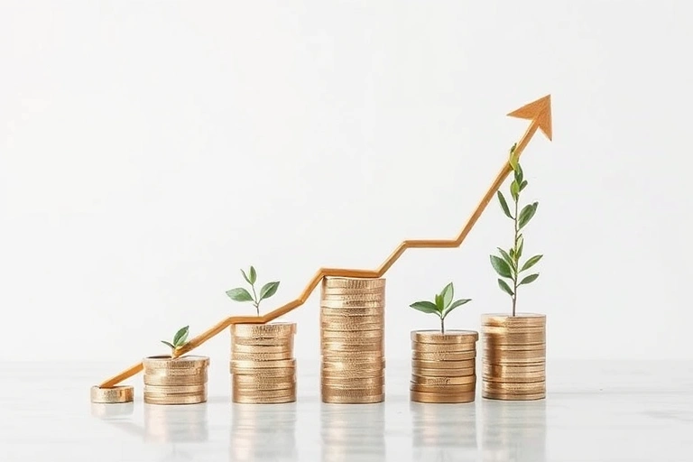 Conceitos visuais relacionados a Investment Strategies for Sustainable Wealth Growth