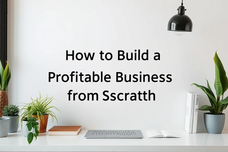 Conceitos visuais relacionados a How to Build a Profitable Business from Scratch