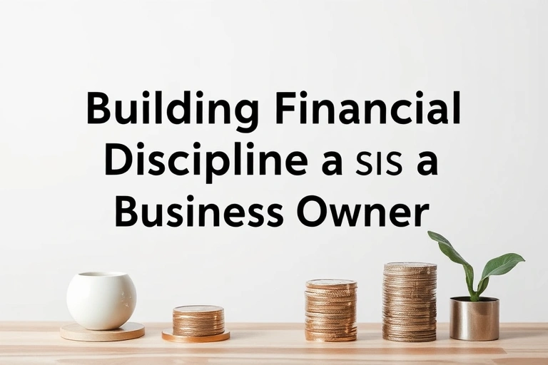 Conceitos visuais relacionados a Building Financial Discipline as a Business Owner