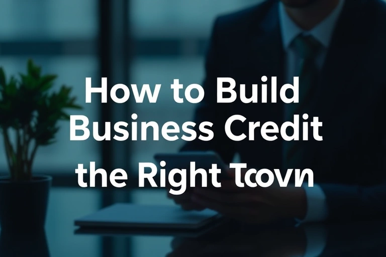 Conceitos visuais relacionados a How to Build Business Credit the Right Way