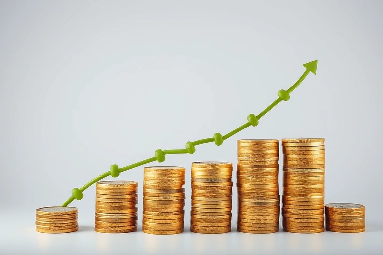 Conceitos visuais relacionados a The Power of Compound Growth in Business and Investing